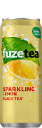 Fuze Tea Sparkling Black Tea blik