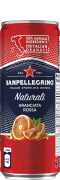 San Pellegrino Aranciata Rossa blik