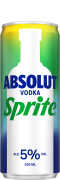 Absolut Vodka Sprite blik