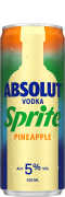 Absolut Pineapple Sprite blik