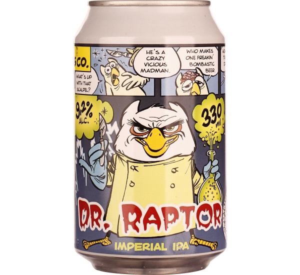Uiltje Dr Raptor blik # 01