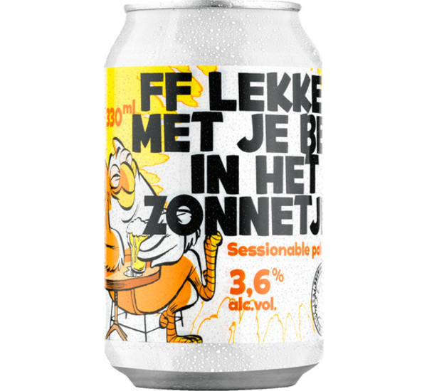 Uiltje ff Lekker Met Je Bek in het Zonnetje blik # 01