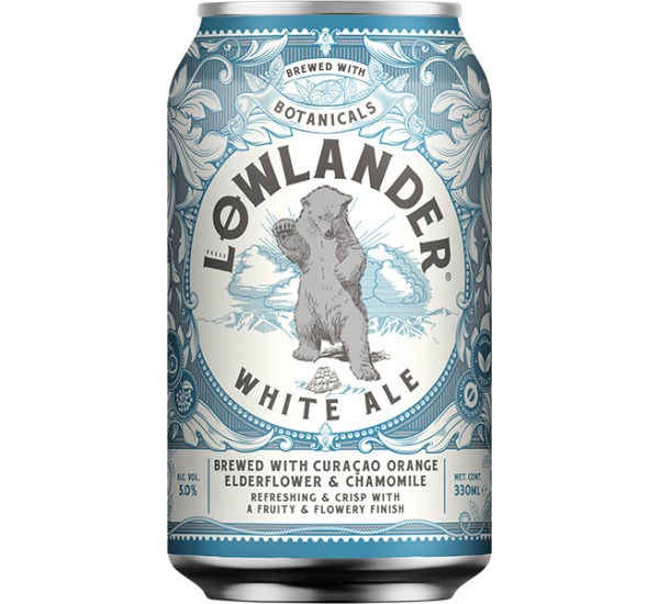 Lowlander White Ale blik # 01