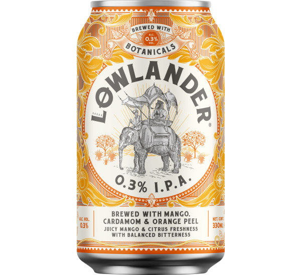 Lowlander Mango IPA 0.3% blik # 01