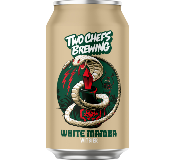 Two Chefs Brewing White Mamba blik # 01