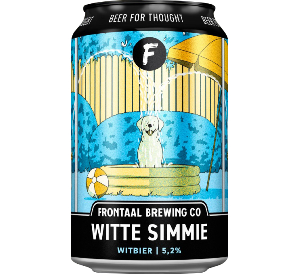 Frontaal Witte Simmie blik # 01