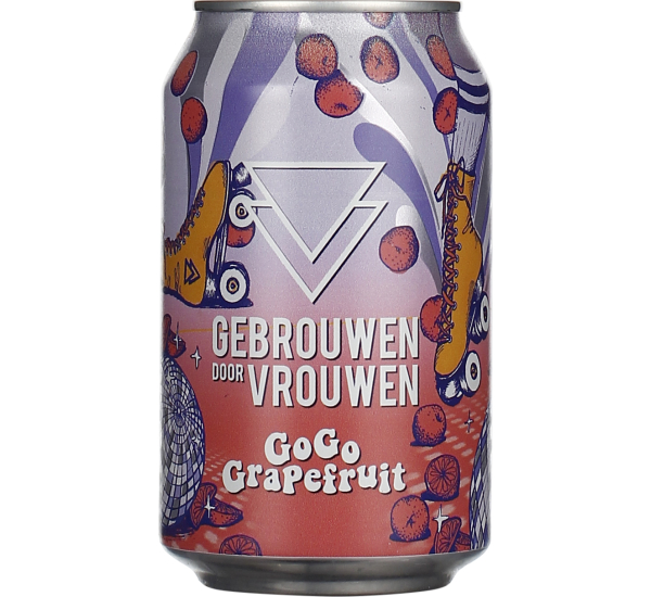 Gebrouwen door Vrouwen GoGo Grapefruit blik # 01