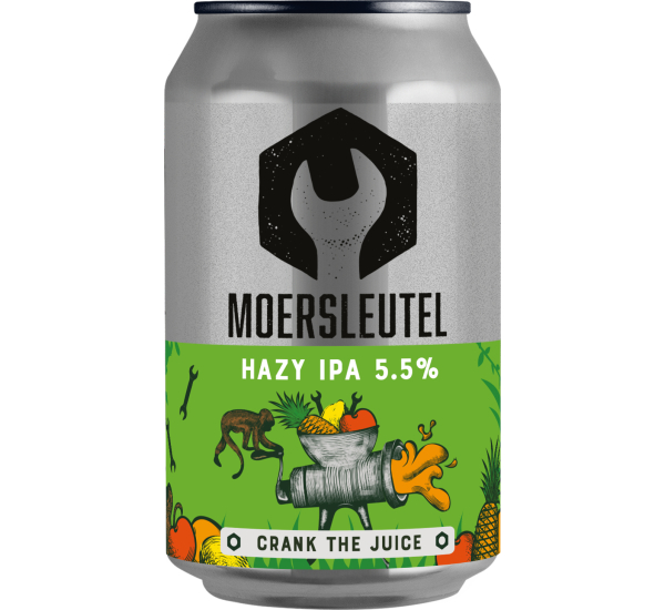 Moersleutel Crank the Juice Hazy IPA blik # 01