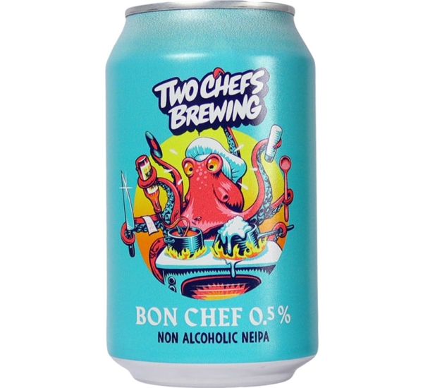 Two Chefs Brewing 0.5 Bon Chef blik # 01