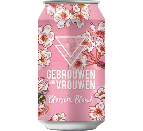 Gebrouwen door Vrouwen Bloesem Blond blik # 01