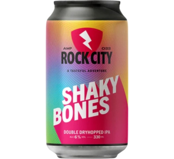 Rock City Shaky Bones Double Dryhopped IPA # 01