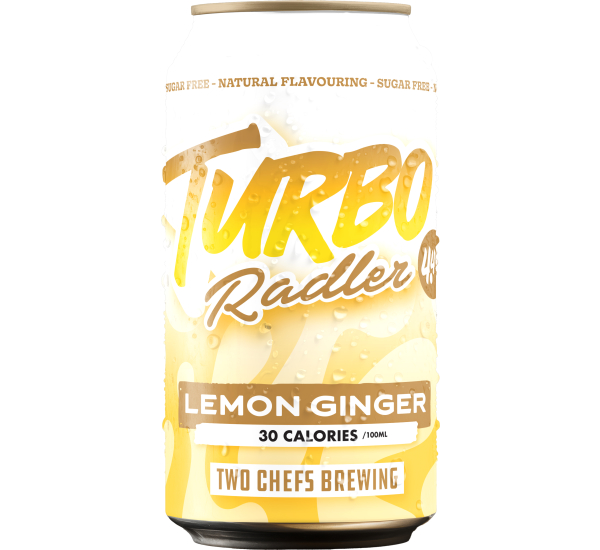 Two Chefs Turbo Radler Lemon-Ginger blik # 01