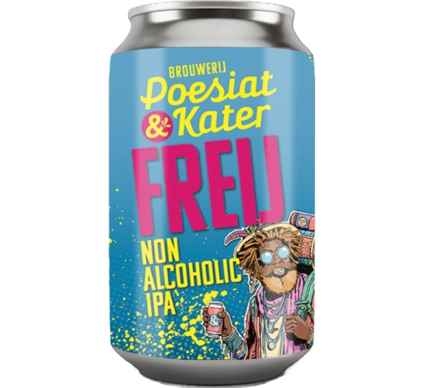 Poesiat & Kater Freij IPA 0.5% blik # 01