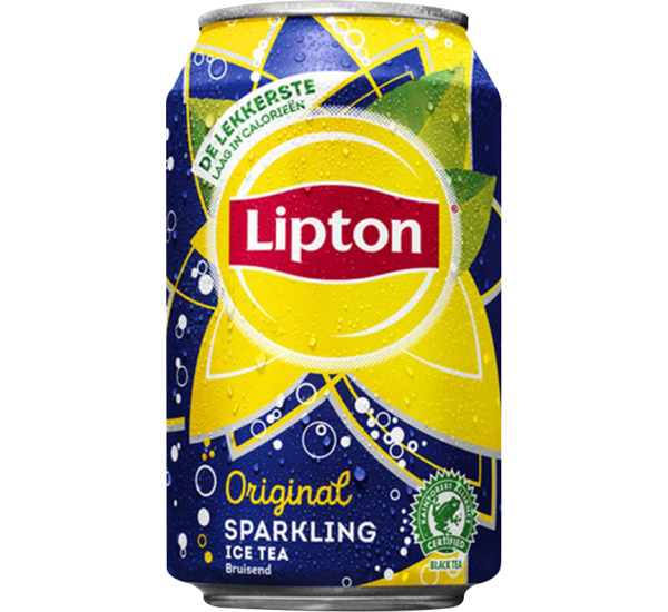 Lipton Ice Tea Sparkling blik # 01