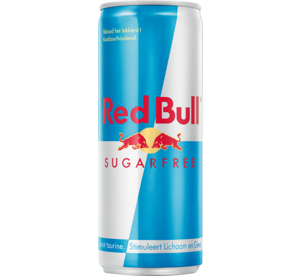 Red Bull Sugar Free blik # 01