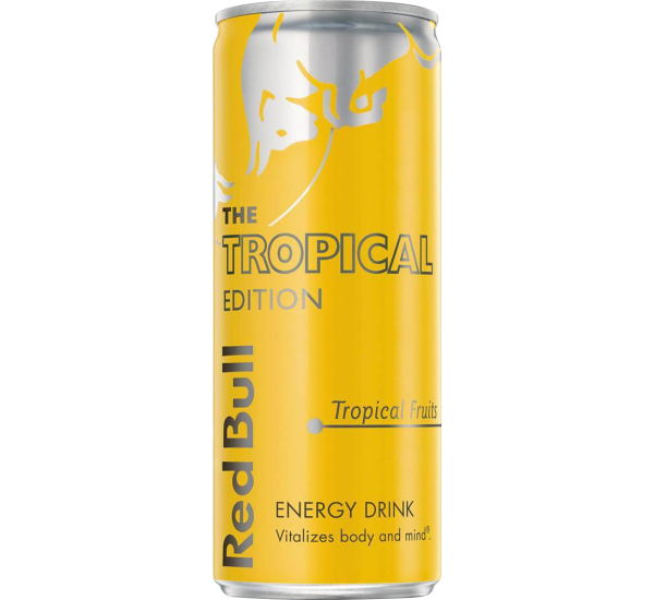 Red Bull Tropical blik # 01