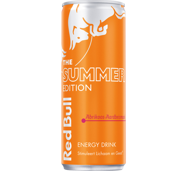 Red Bull Summer Abrikoos-Aardbei blik # 01