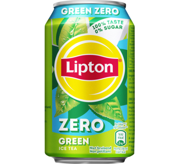 Lipton Ice Tea Green Zero blik # 01