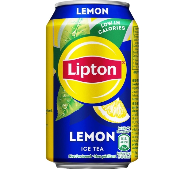 Lipton Ice Tea Lemon blik EU # 01