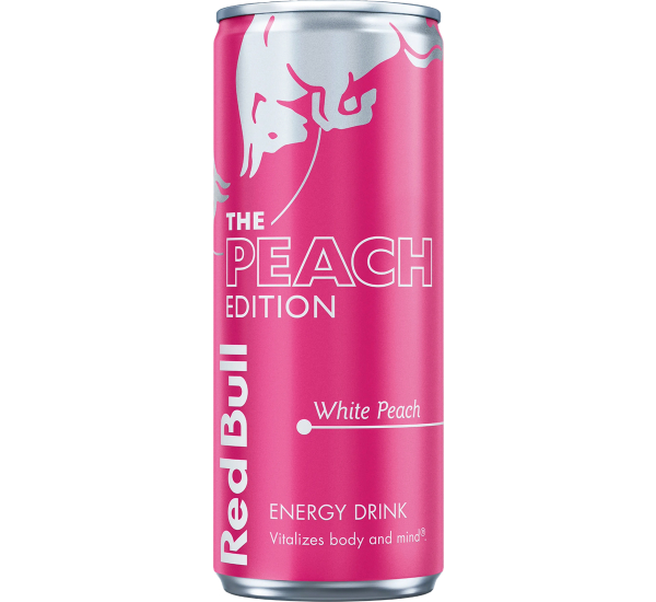 Red Bull White Peach blik # 01