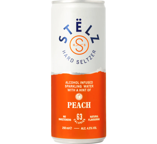 Stëlz Hard Seltzer Peach # 01