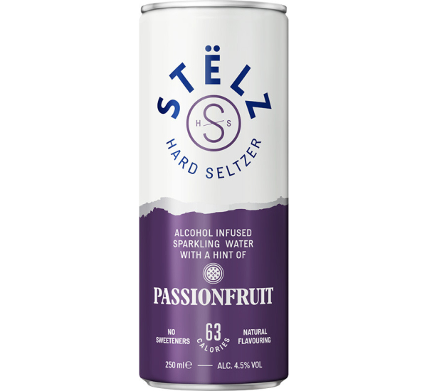Stëlz Hard Seltzer Passionfruit # 01