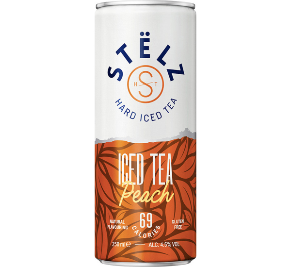 Stëlz Hard Seltzer Iced Tea Peach # 01