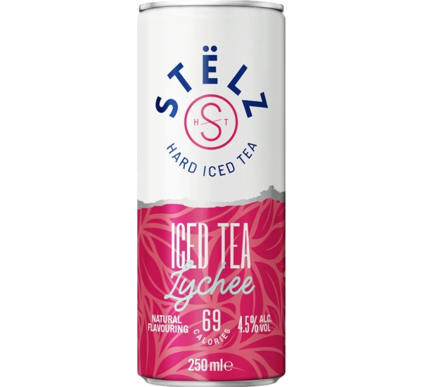 Stëlz Hard Seltzer Iced Tea Lychee # 01