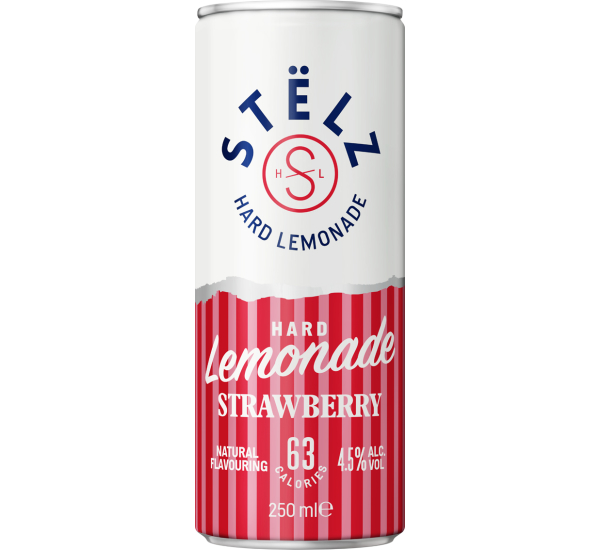 Stëlz Hard Seltzer Lemonade Strawberry # 01