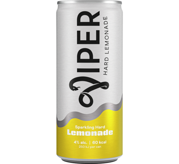 Viper Seltzer Sparkling Lemonade blik # 01