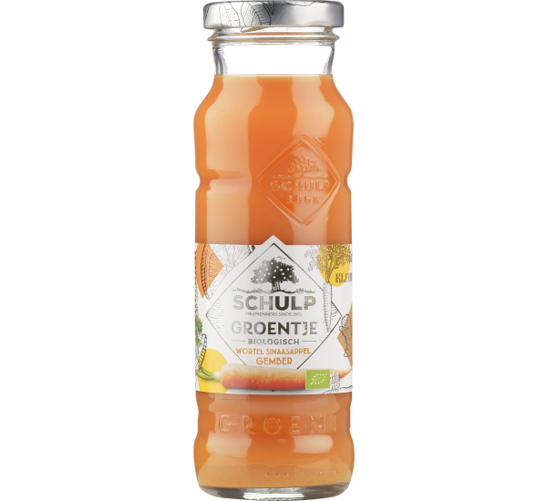 Schulp Groentje Wortel & Sinaasappelsap # 01