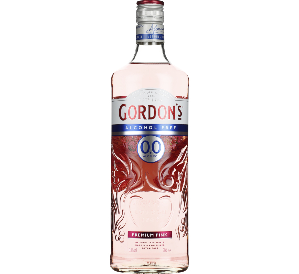 Fles Gordon's Pink 0.0% 70CL | Drankengroothandel Henk Smit ...