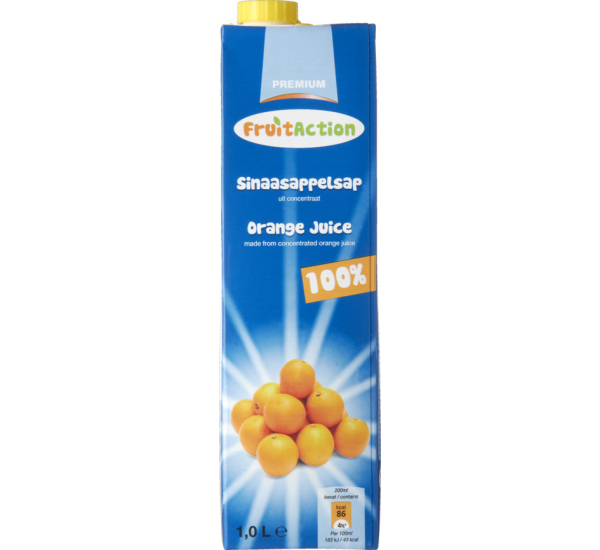 Fruit Action Sinaasappelsap # 01