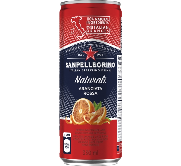 San Pellegrino Aranciata Rossa blik # 01