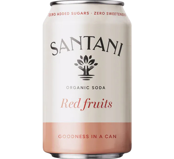 Santani Organic Soda Red Fruits # 01