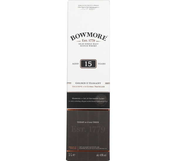 Bowmore 15 years Single Malt Golden & Elegant # 11