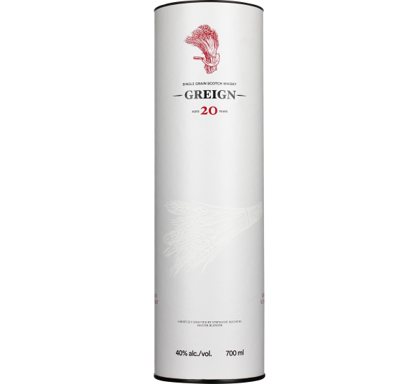 Fles Greign 20 years Single Grain 70CL | Drankengroothandel Henk Smit