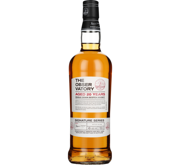 Fles The Observatory 20 years Single Grain 70CL | Drankengroothandel ...
