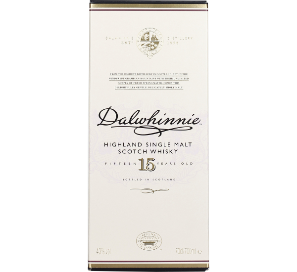 Dalwhinnie 15 years Single Malt # 11