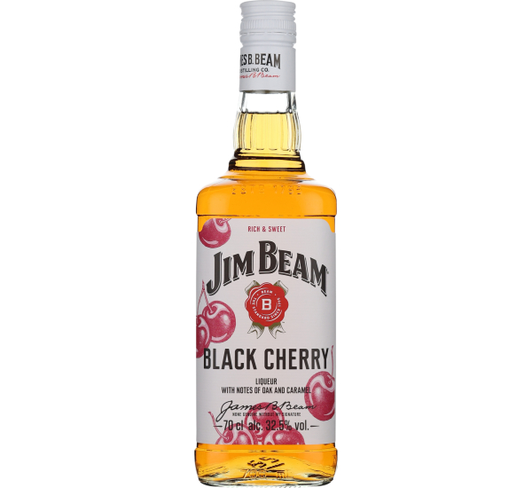 Fles Jim Beam Black Cherry 70CL Drankengroothandel Henk Smit Drankengroothandel Henk Smit