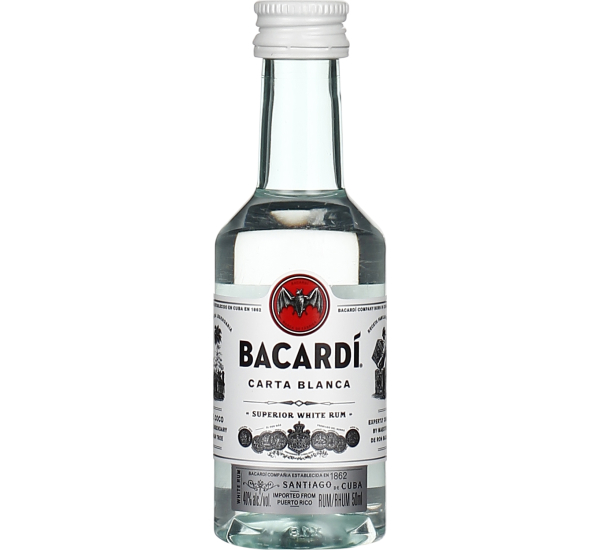 Bacardi Carta Blanca miniaturen # 01