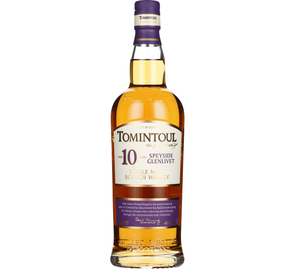 Fles Tomintoul 10 years Single Malt 70CL | Drankengroothandel Henk Smit ...