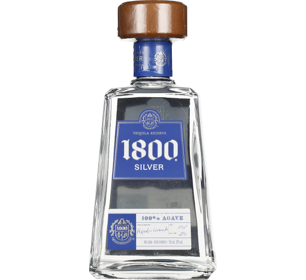 Fles Tequila 1800 Silver 70CL | Drankengroothandel Henk Smit