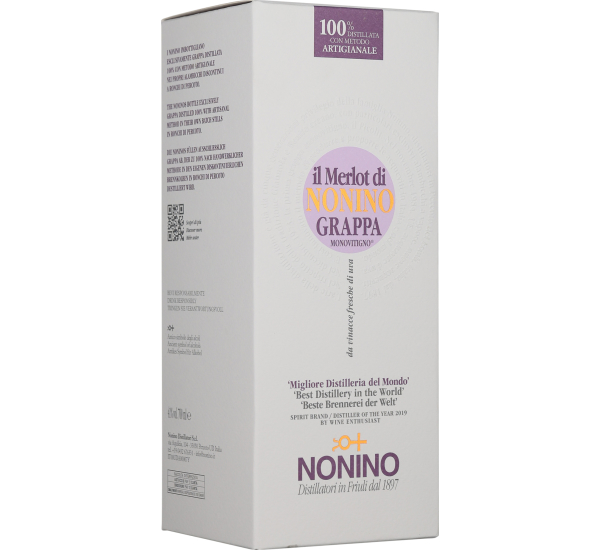 Grappa Nonino Il Merlot # 21