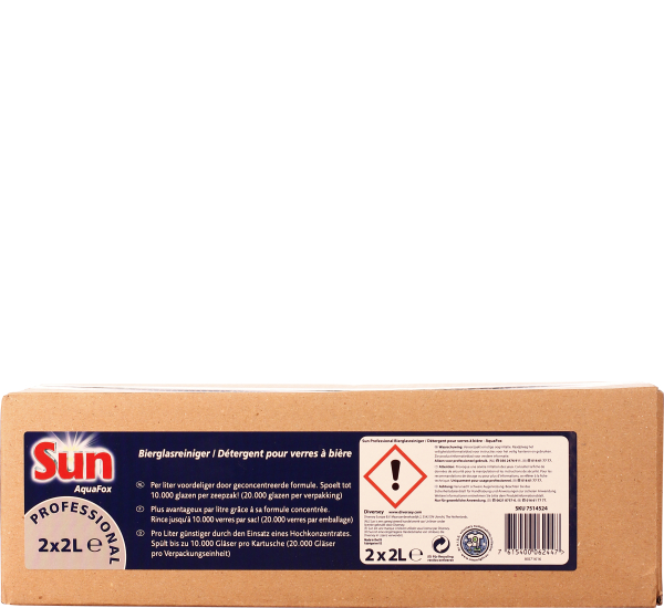 AquaFox navulverpakking bierglasreiniger # 01