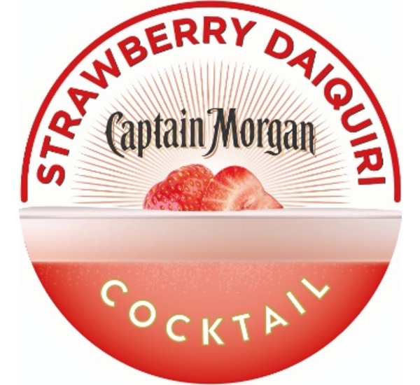 Captain Morgan Strawberry Daiquiri Draught Cocktail # 01