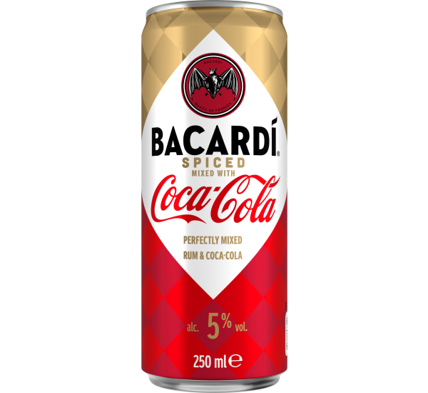 Bacardi Coca-Cola Spiced blik # 01