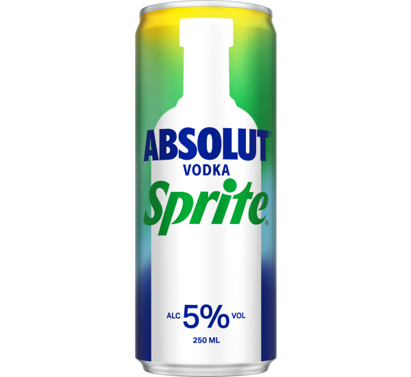 Absolut Vodka Sprite blik # 01