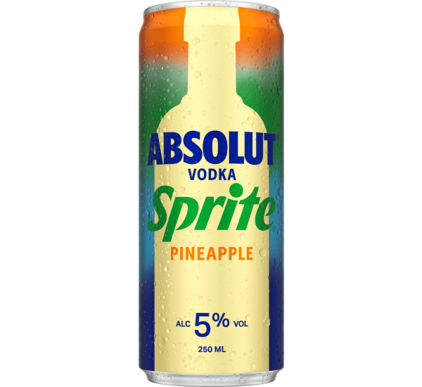Absolut Pineapple Sprite blik # 01